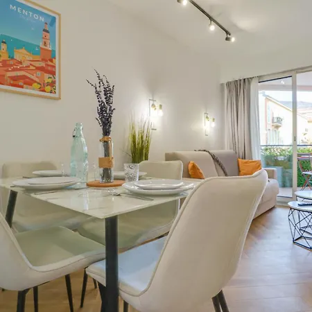 301 - Bel Calme, Proche Apartamento Menton
